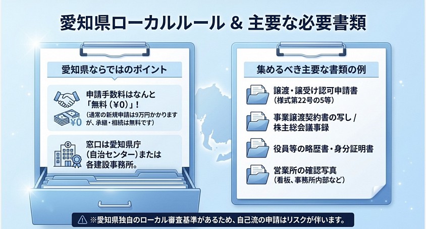 建設業許可　愛知県　名古屋市